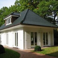 Gästehaus - Umbau einer Landhausvilla/ Neubau eines Gästehauses, Hamburg – Poppenbüttel