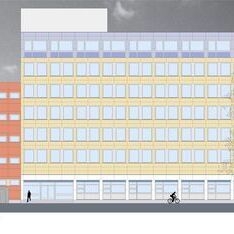 Südost Ansicht - Energetische Sanierung, Dach und Fassade, Finanzamt, Berlin-Schöneberg
