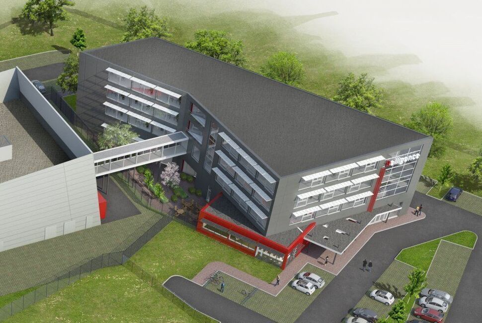 Vogelperspektive eines Gebäudes | Objektbetreuung